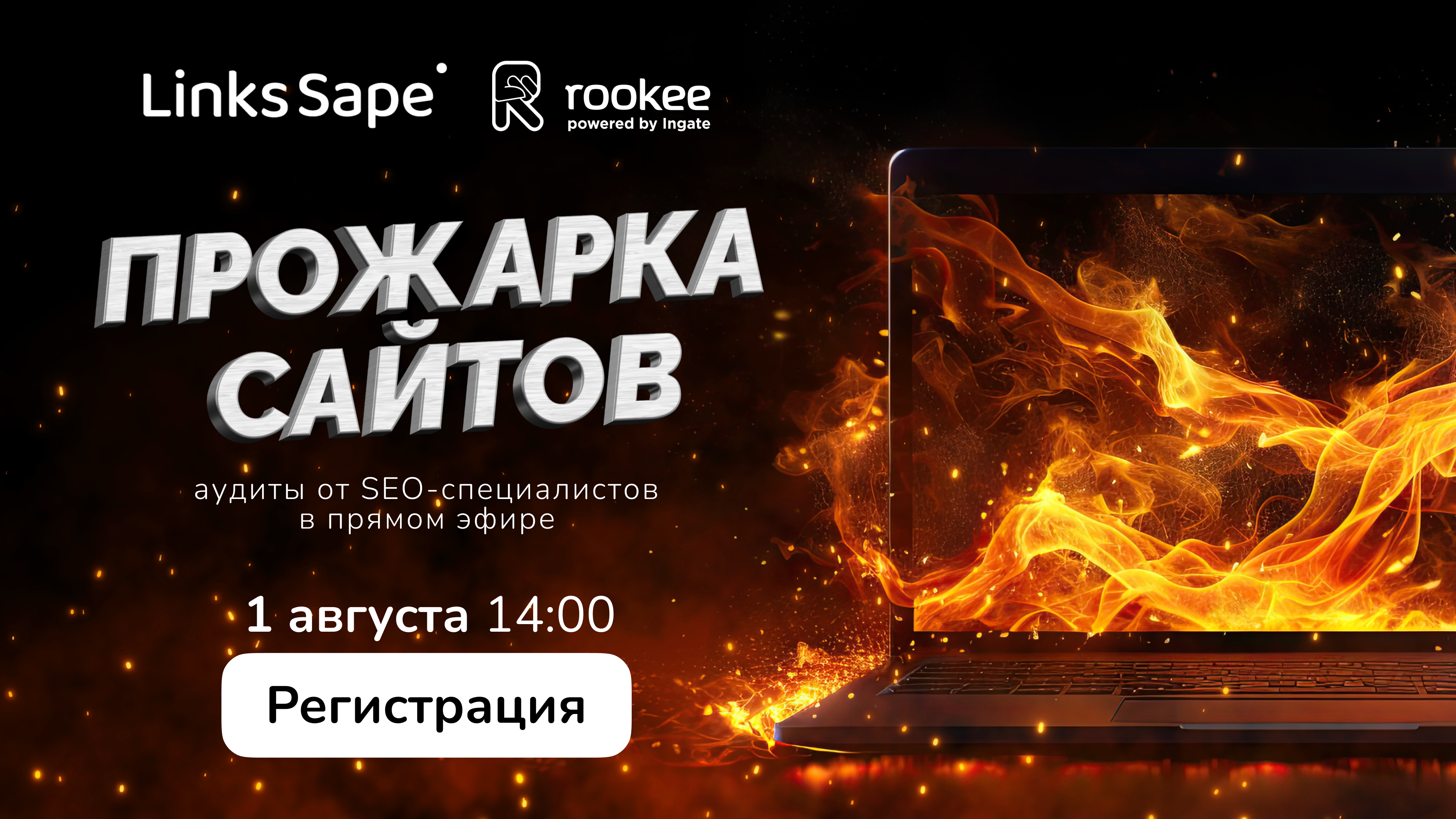 Сайт на прожарку — аудит SEO-проектов от экспертов на бесплатном вебинаре