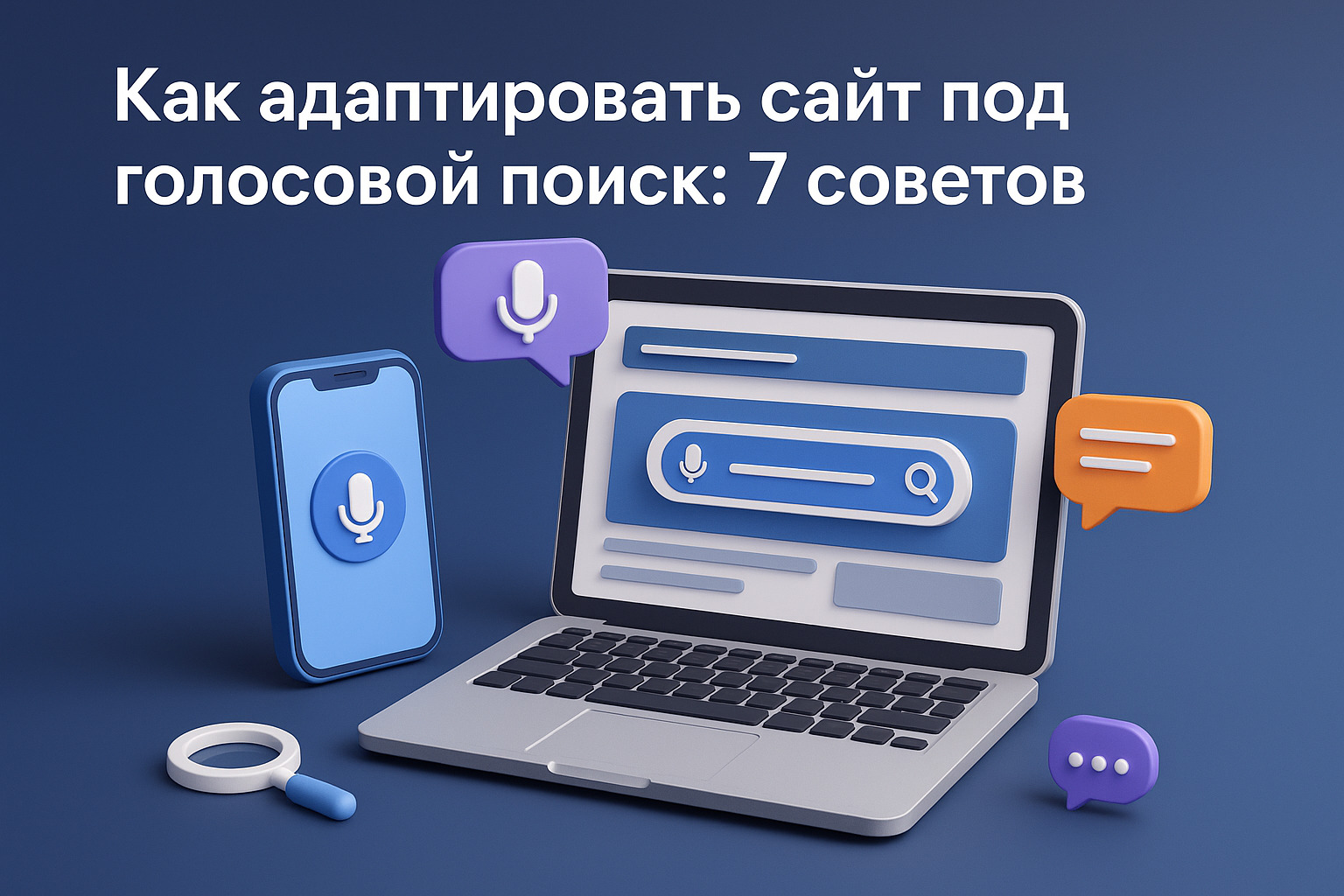 Как адаптировать сайт под голосовой поиск: 7 советов